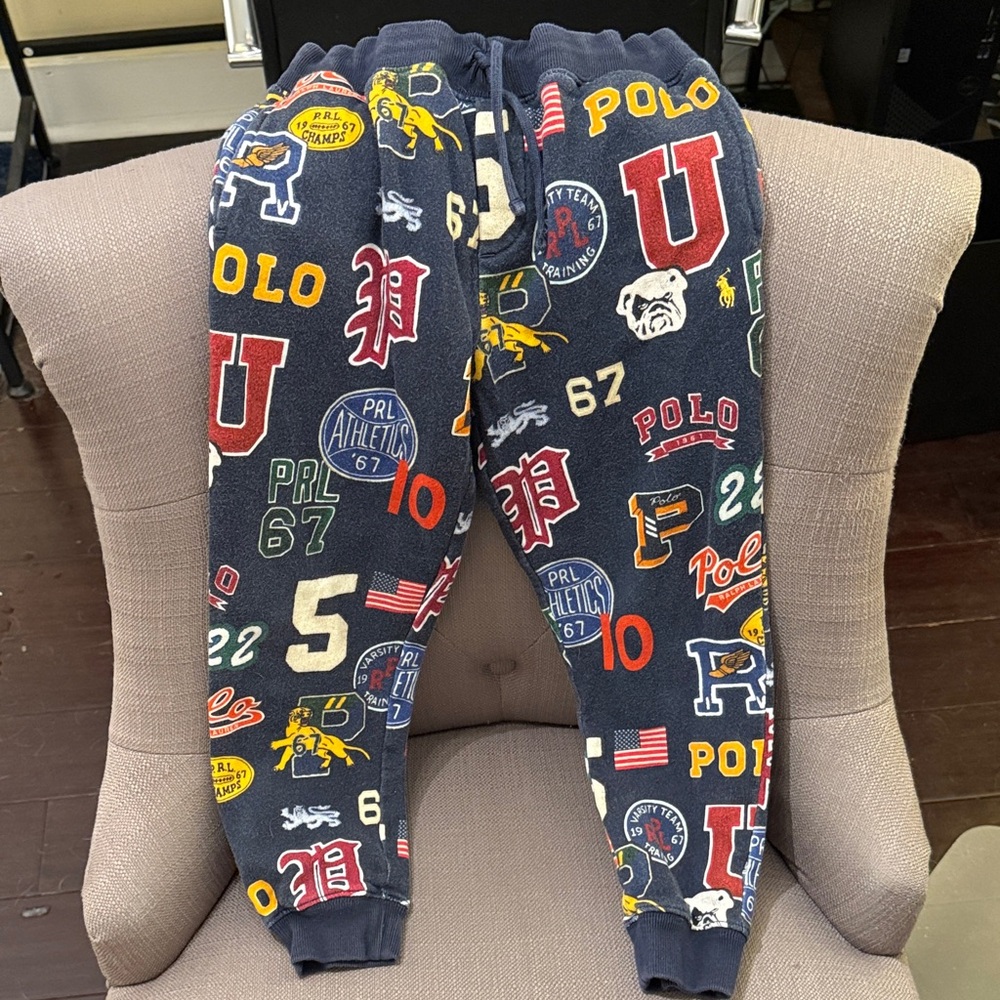 Polo by Ralph Lauren Kids' Multi-Color Graphic Joggers